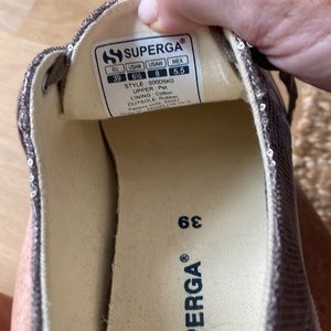 superga bronze metallic